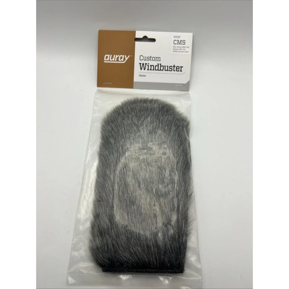 Auray WSW-CMS‎ Senal SMS-45 & Polsen VM-150 Video Shotgun Mic Windbuster